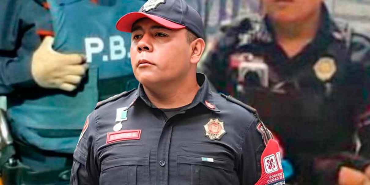 Más policías como Sergio Soriano: salvó una vida en la explosión de Iztapalapa y en 2015 devolvió 42 mil pesos 
