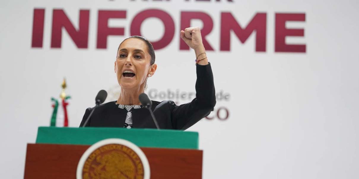 Primer informe de Sheinbaum: 8 de cada 10 mexicanos aprueban su gestión