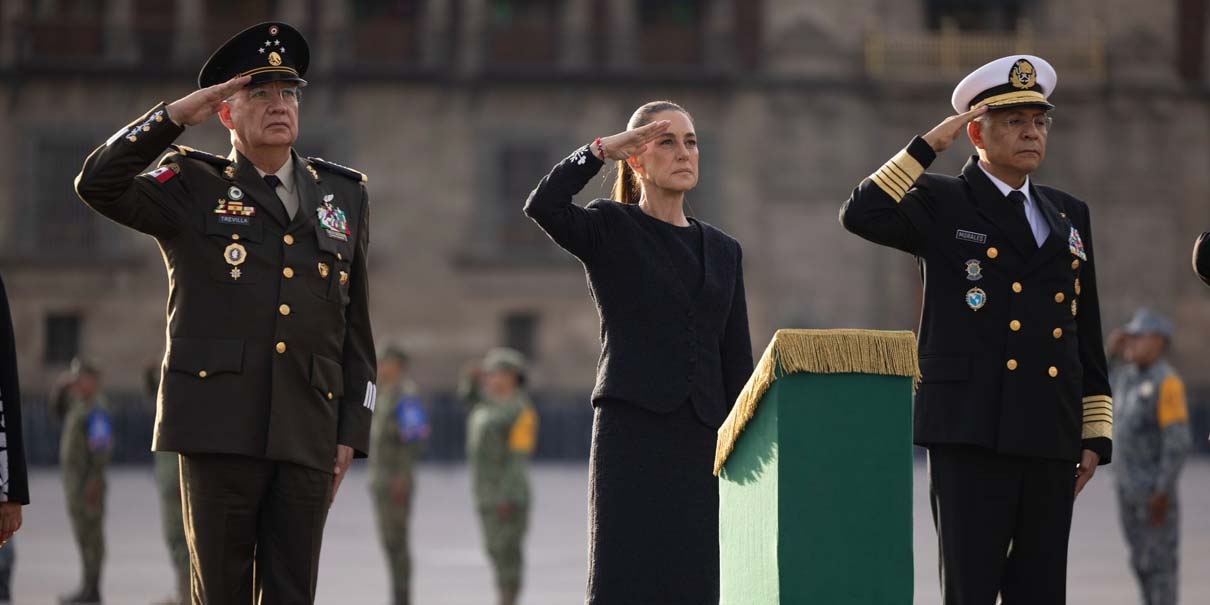 Sheinbaum encabeza homenaje a víctimas de los sismos de 1985