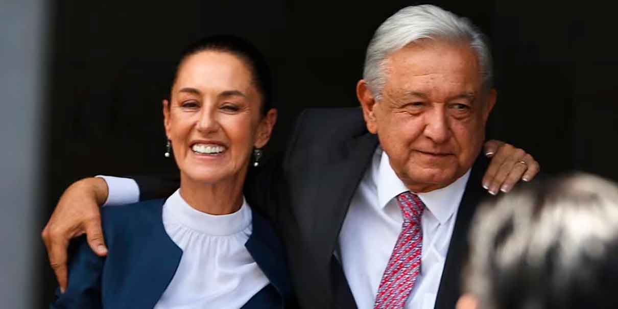 Sheinbaum y Amlo, unidos