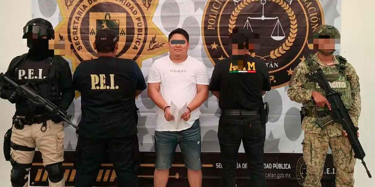 Cae en Mérida “El Fresa”, líder del Cártel del Pacífico en Chiapas, durante operativo conjunto