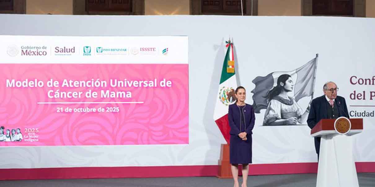 Claudia Sheinbaum lanza modelo universal contra el cáncer de mama con inversión de 8 MMDP