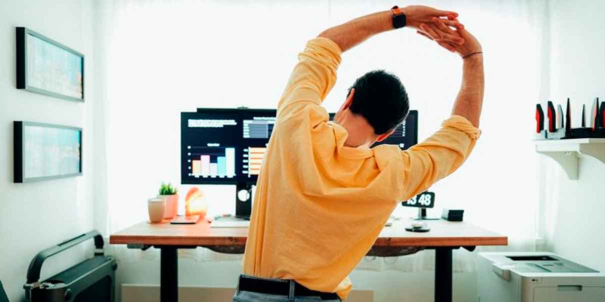 Ejercicios para ALIVIAR el dolor de cuello y espalda causado por el HOME OFFICE
