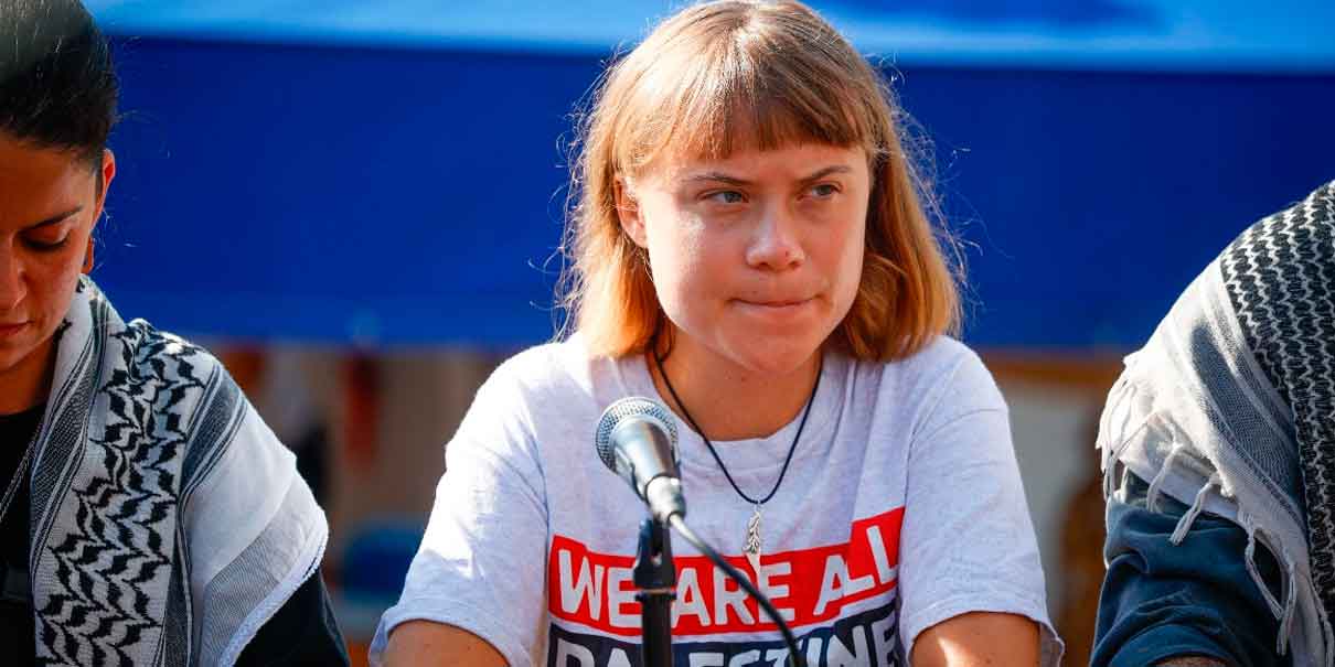 Greta Thunberg entre los 171 activistas deportados por Israel tras participar en flotilla humanitaria