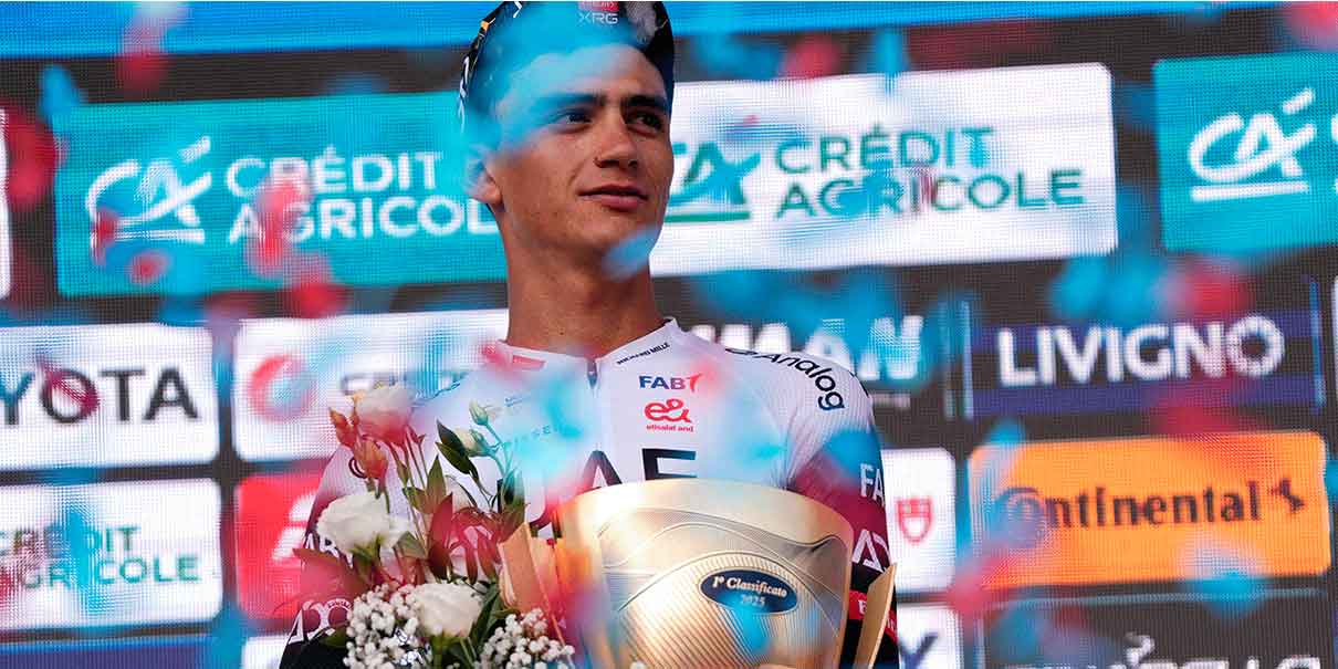 Isaac del Toro hace historia en Italia: primer mexicano en ganar el Gran Piemonte