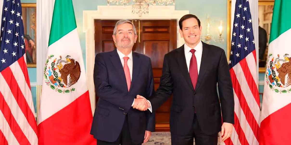 Marco Rubio y Juan Ramón de la Fuente consolidan combate al fentanilo ante amenaza de aranceles de Trump