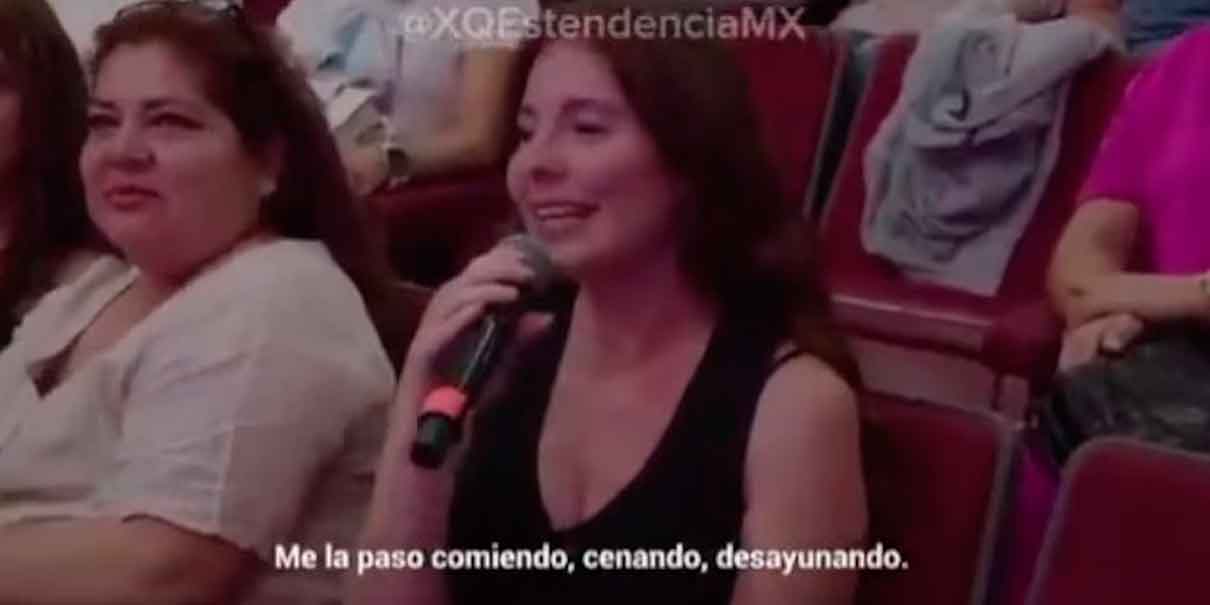 Natalia Montaño Ruelas, funcionaria de Puerto Vallarta, genera polémica en show de Franco Escamilla