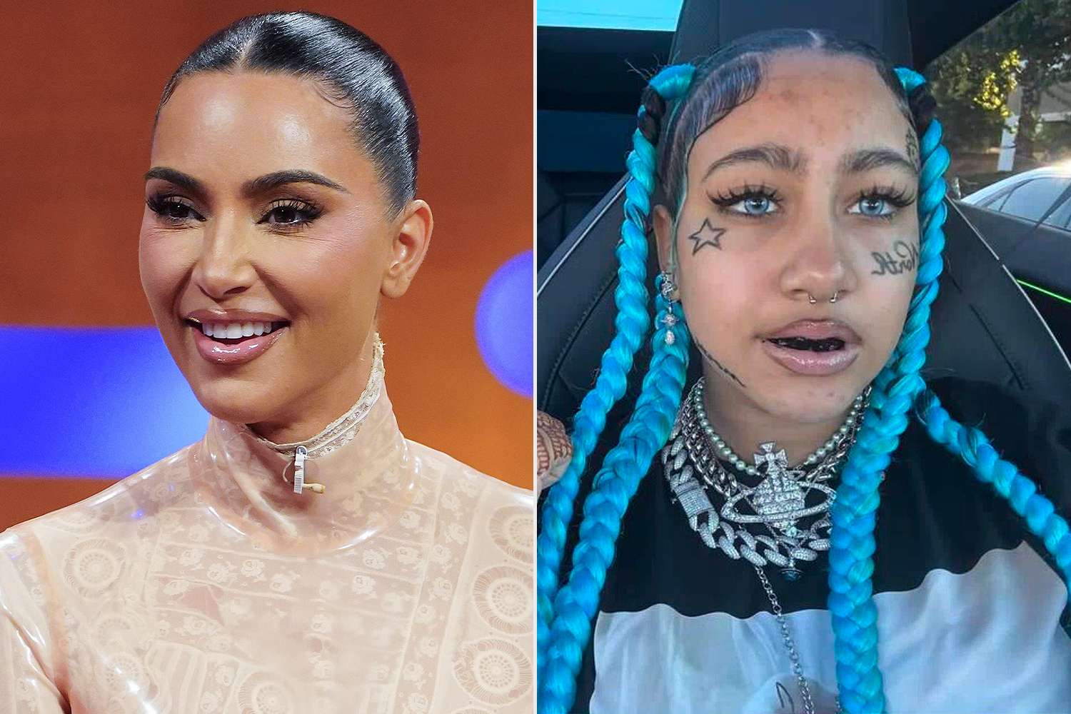 Kim Kardashian frena las críticas al look viral de su hija de 12 años