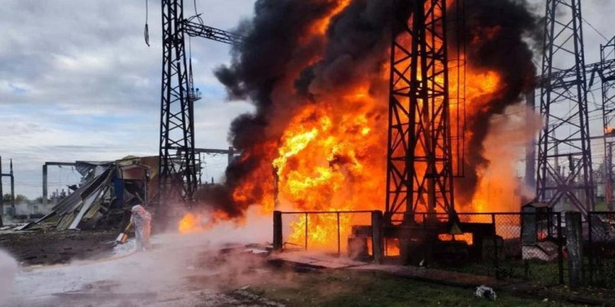 Ucrania bajo ataque: misiles y drones rusos golpean infraestructura energética