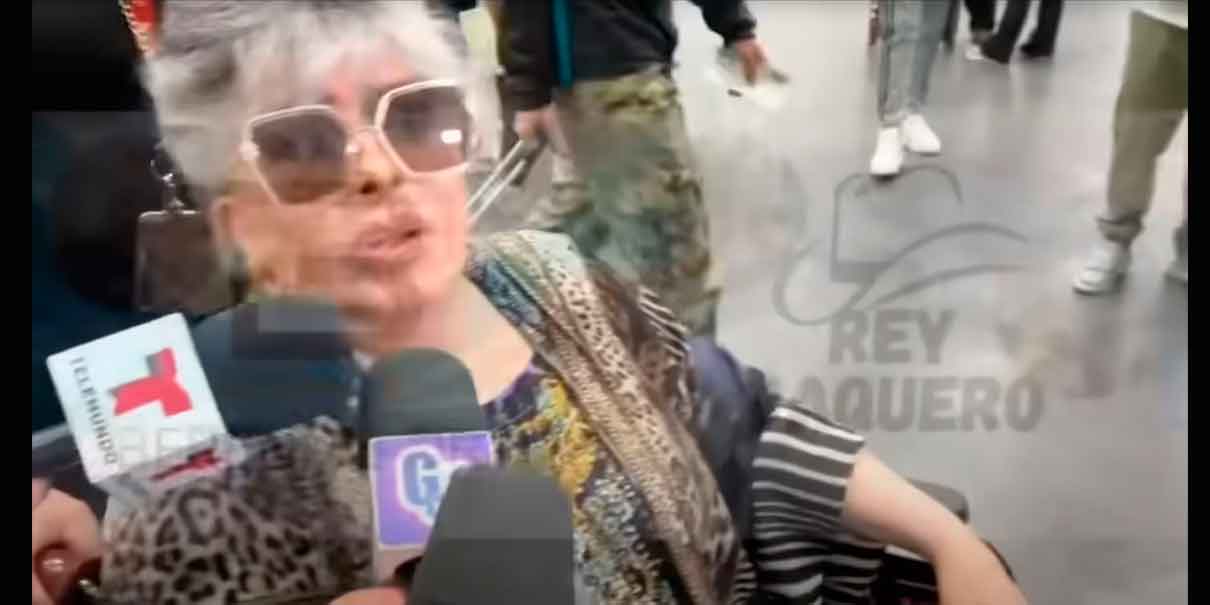 VIDEO. Verónica Castro aclara uso de oxígeno y enfurece  por preguntas sobre "brujería" contra Yolanda Andrade