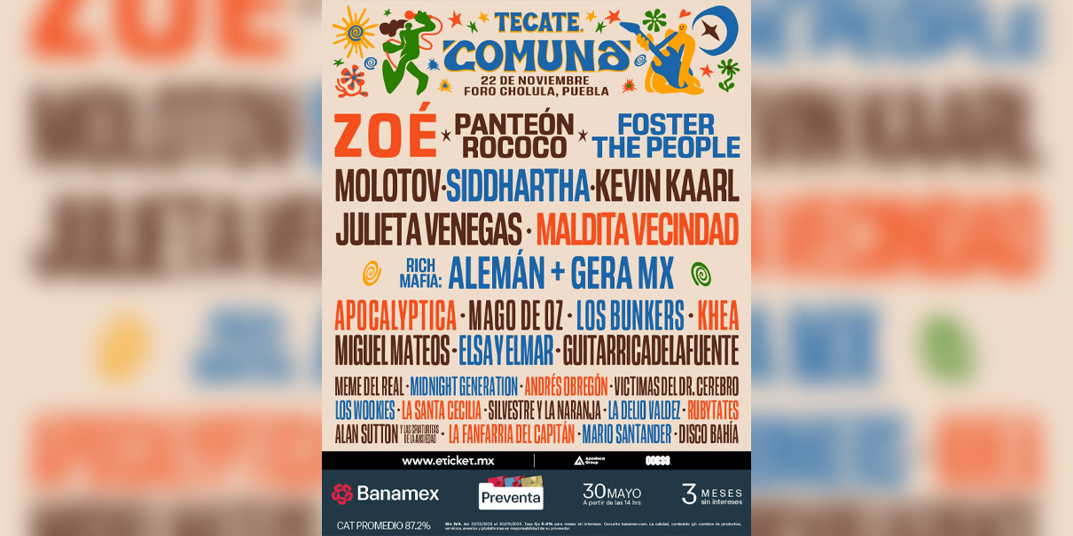 Tecate Comuna 2025: Line Up y detalles que debes saber