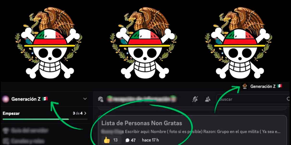 Generación Z México filtra lista de políticos que propone declarar “personas non gratas”