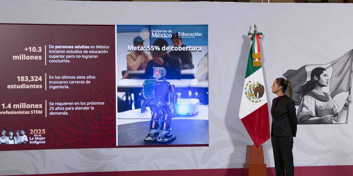 Claudia Sheinbaum presenta “SaberesMX”, plataforma gratuita que democratiza el conocimiento