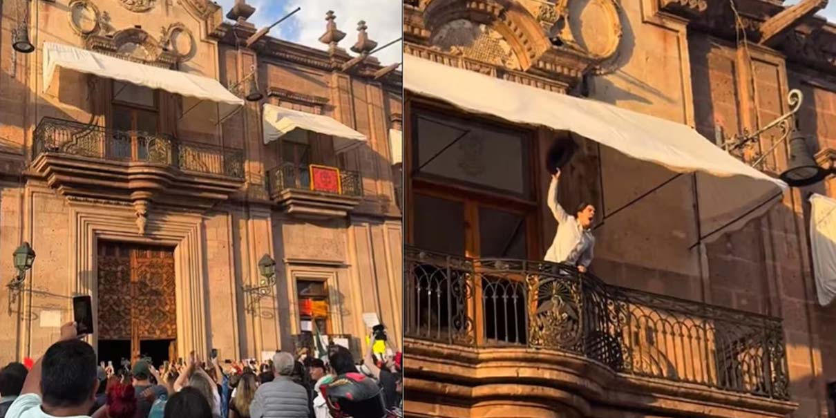 Rabia y reclamos prenden a Michoacán: toman Palacio tras crimen de Carlos Manzo