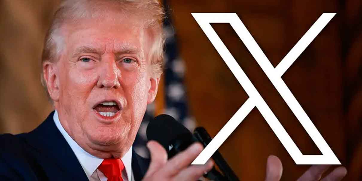 X activa función de ubicación y expone cuentas MAGA de apoyo a Trump  en el extranjero