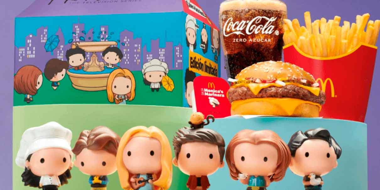 McDonald’s sorprende con juguetes de la famosa serie Friends 