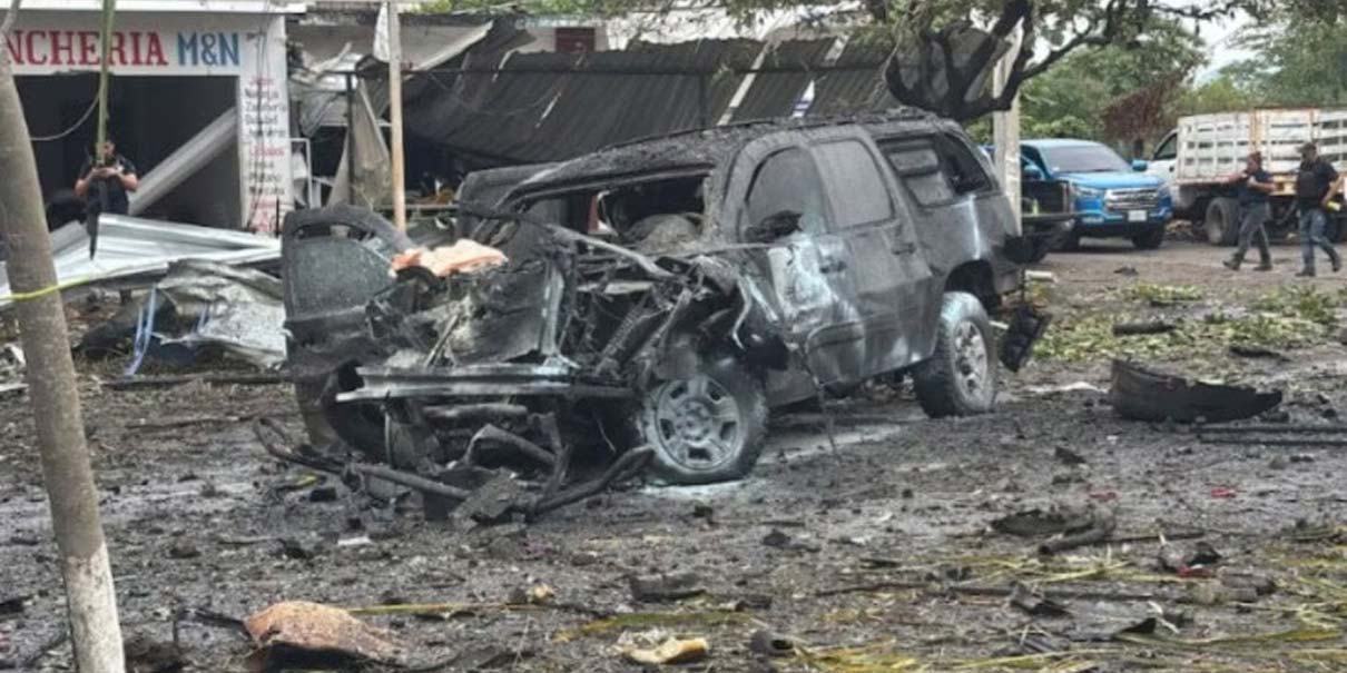 Sheinbaum pide esperar dictamen pericial sobre coche bomba en Michoacán