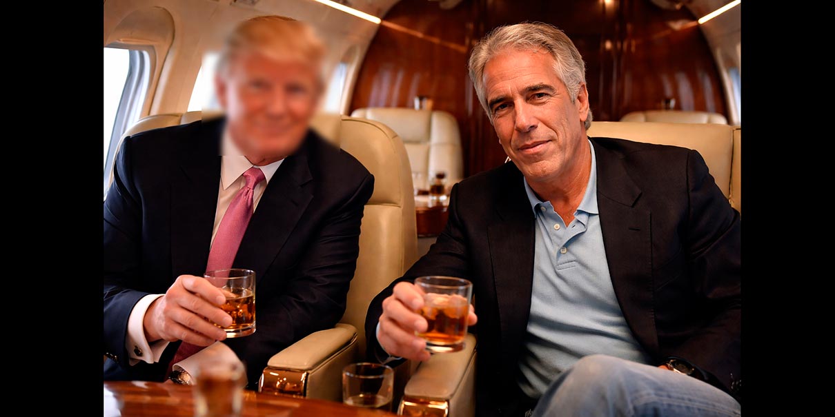 Trump voló en el jet de Epstein: DOJ revela 8 vuelos
