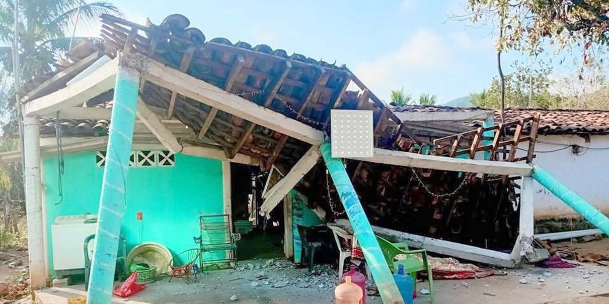 Balance del sismo en Guerrero: dos muertos y 500 viviendas afectadas