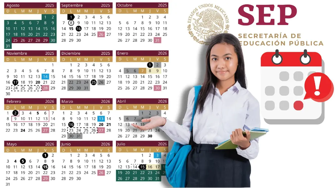 ¿Cinco días sin clases? La expectativa por el megapuente de mayo en el ciclo escolar 2025-2026