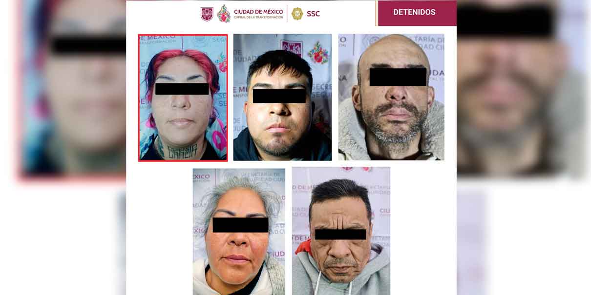 Detienen en CDMX a “La Mane”, presunta líder de una célula de La Unión Tepito