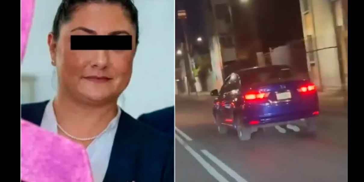 Familia de la enfermera que arrastró a repartidor huye del país 