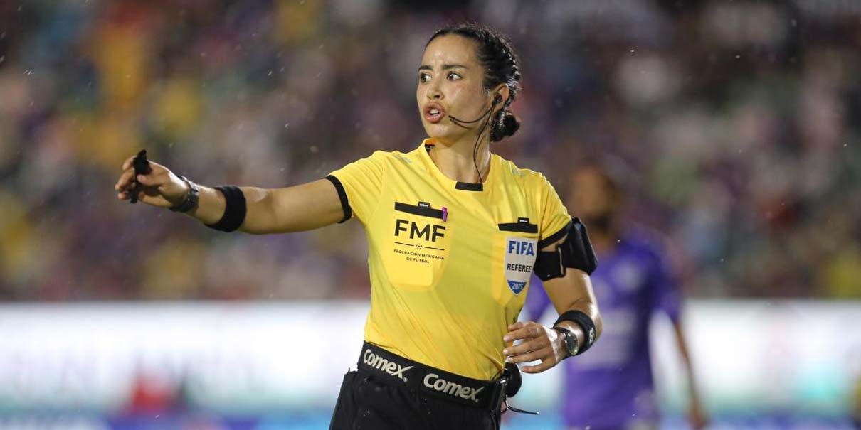 Katia Itzel García, sexta mejor árbitra del mundo y única representante de Concacaf