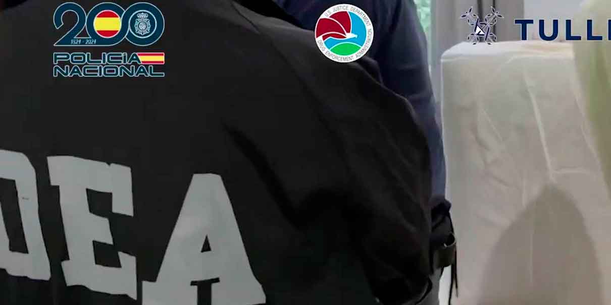 Policía española y DEA desmantelan la mayor red de metanfetamina en Europa vinculada al Cártel de Sinaloa