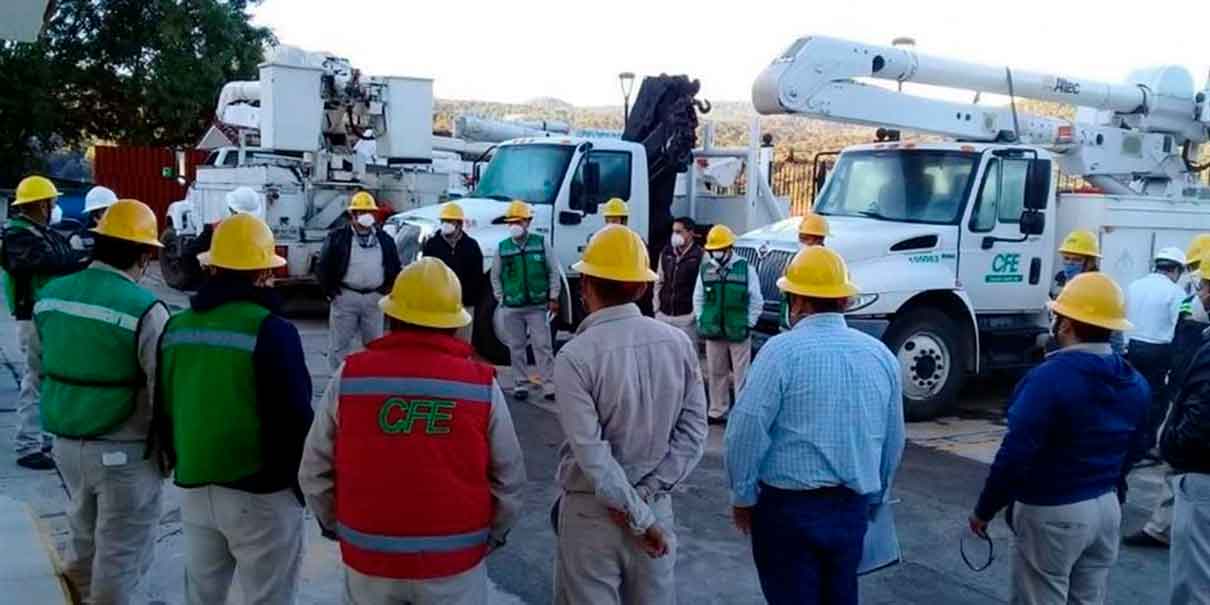 CFE restablece 99.9% del servicio eléctrico tras sismo de 6.5 en Guerrero