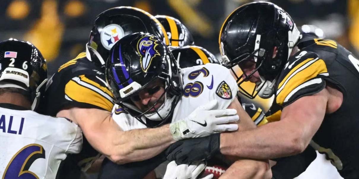 Un error final condena a Ravens y manda a Steelers a la Postemporada