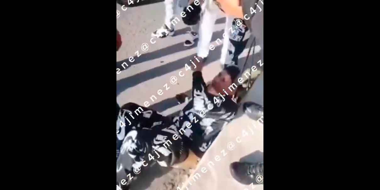 VIDEO. Vecinos de Coacalco someten y amarran a presunto asaltante tras ataque con cuchillo