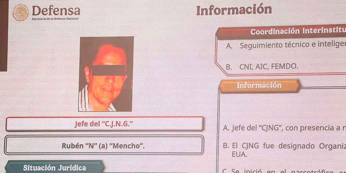 Confirman oficialmente identidad de El Mencho con prueba de ADN