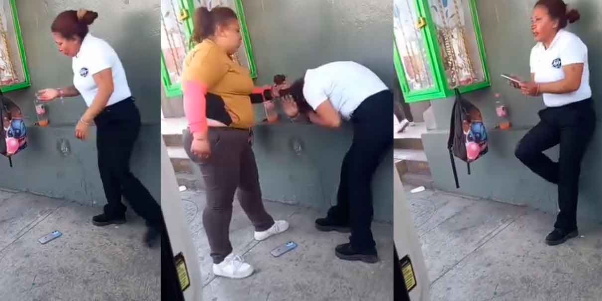 Golpiza viral. Mujer propina puñetazos a amante de su marido