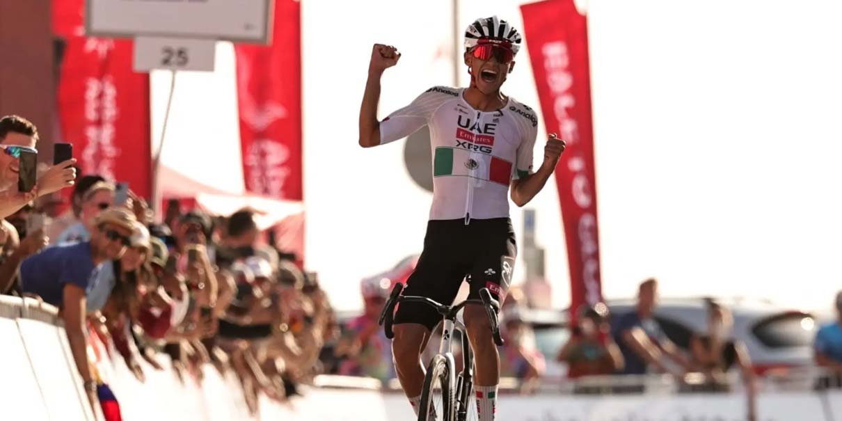 Isaac del Toro remonta y recupera el liderato en la etapa reina del UAE Tour