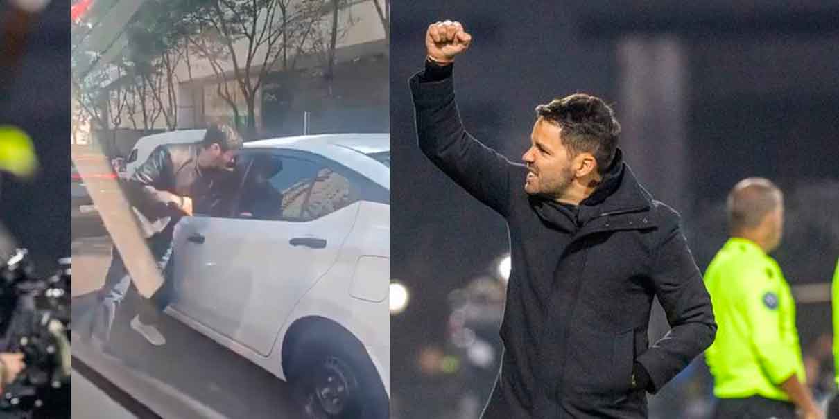 VIDEO. ¿Nicolás Larcamón resuelve conflicto vial a golpes? Esto es lo que se sabe