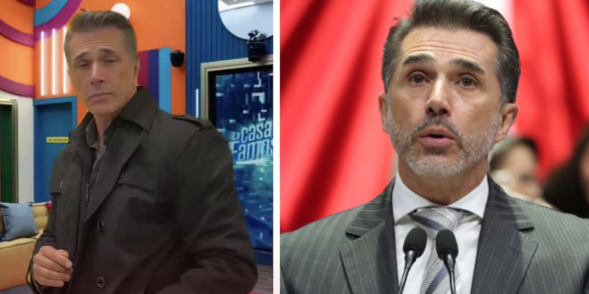 Sergio Mayer deja el Congreso para hacer show en La Casa de los Famosos