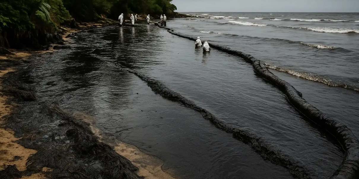 Alerta ambiental en México: derrame de petróleo en el Golfo se expande sin control