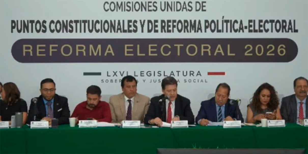Diputados avalan en comisiones la reforma electoral de Claudia Sheinbaum; pasará al pleno de San Lázaro