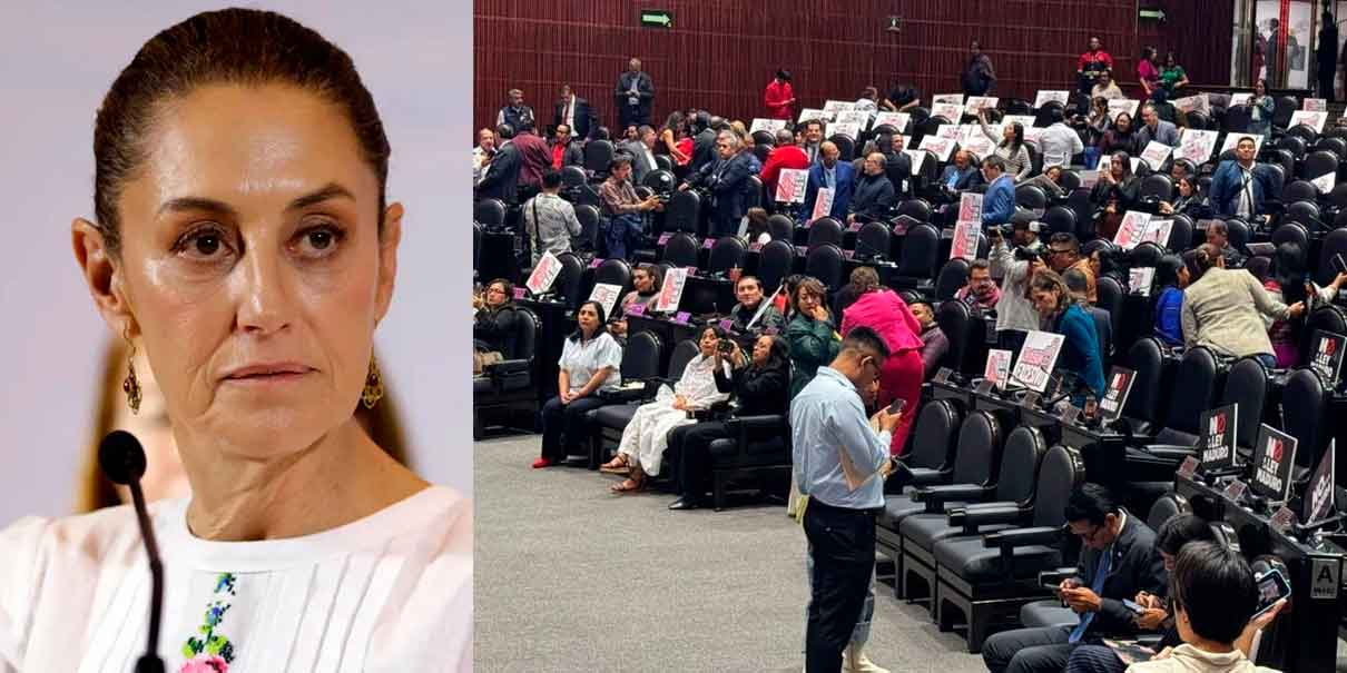 Reforma electoral de Sheinbaum muere en la Cámara de Diputados. Aliados votan en contra