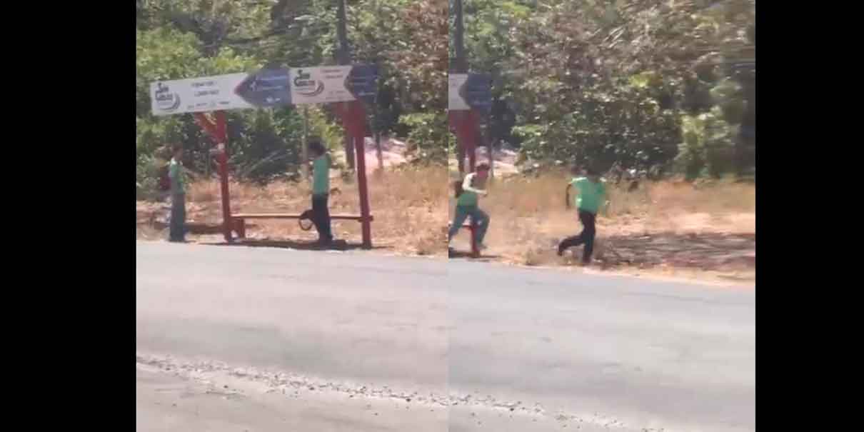 IMÁGENES SENSIBLES. Discusión entre estudiantes termina en muerte; uno de ellos sacó una navaja