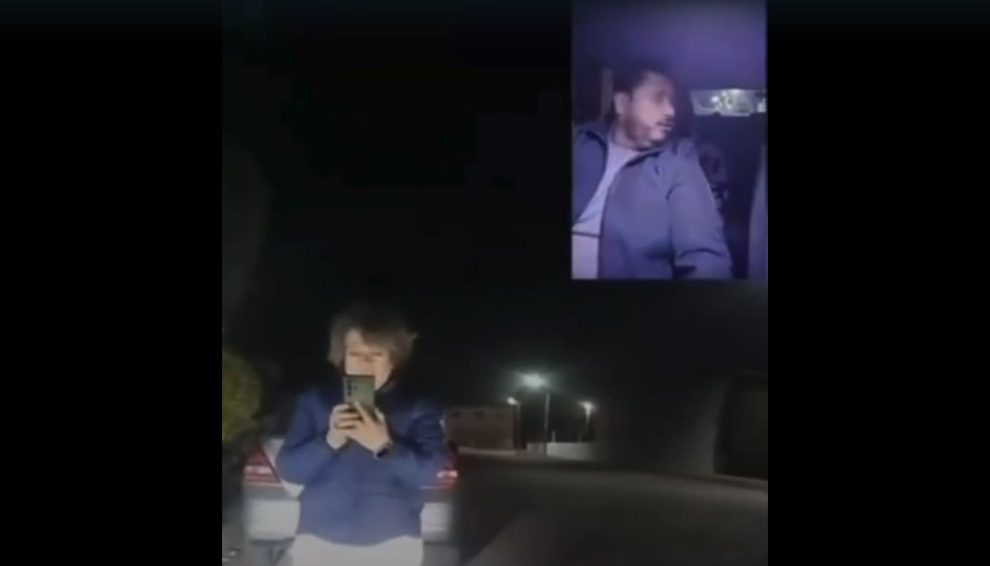 VIDEO. “Lady INE” increpa a conductor de plataforma. Le exige que le muestre casi su acta de nacimiento