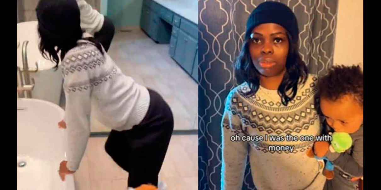 Mujer pasa de la emoción al llanto al ver que su nueva casa estaba a nombre de su esposo