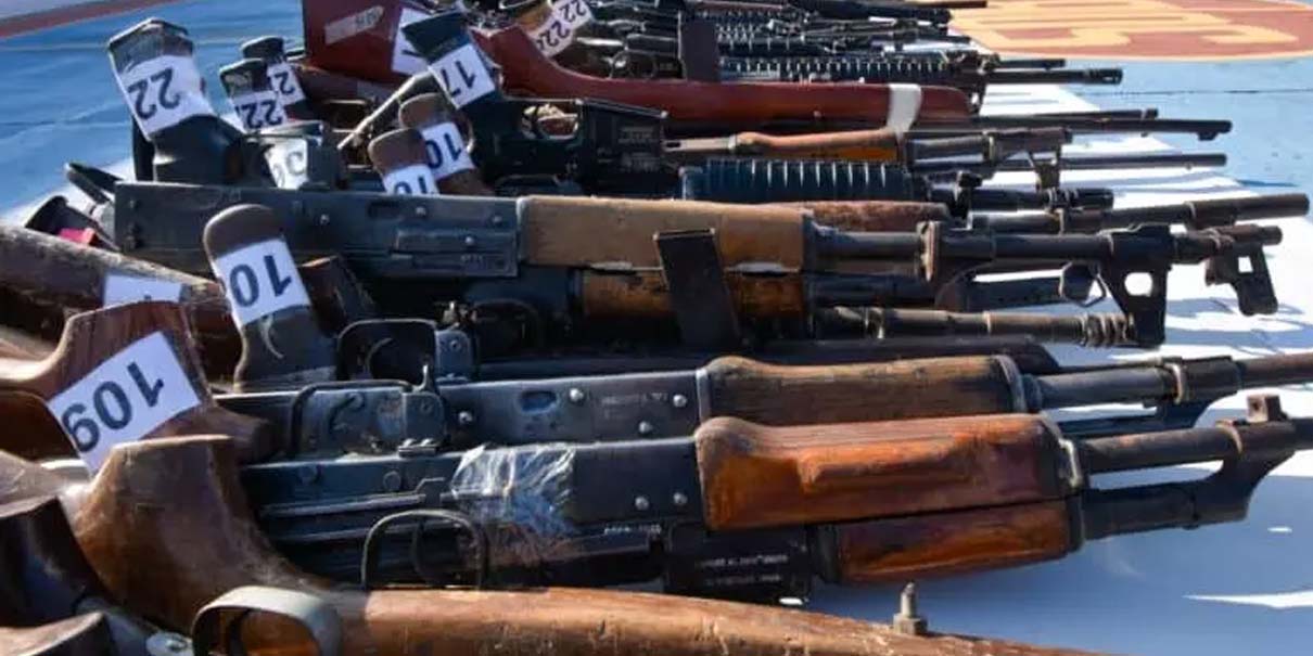 Sheinbaum: EU puede frenar armas ilegales hacia México