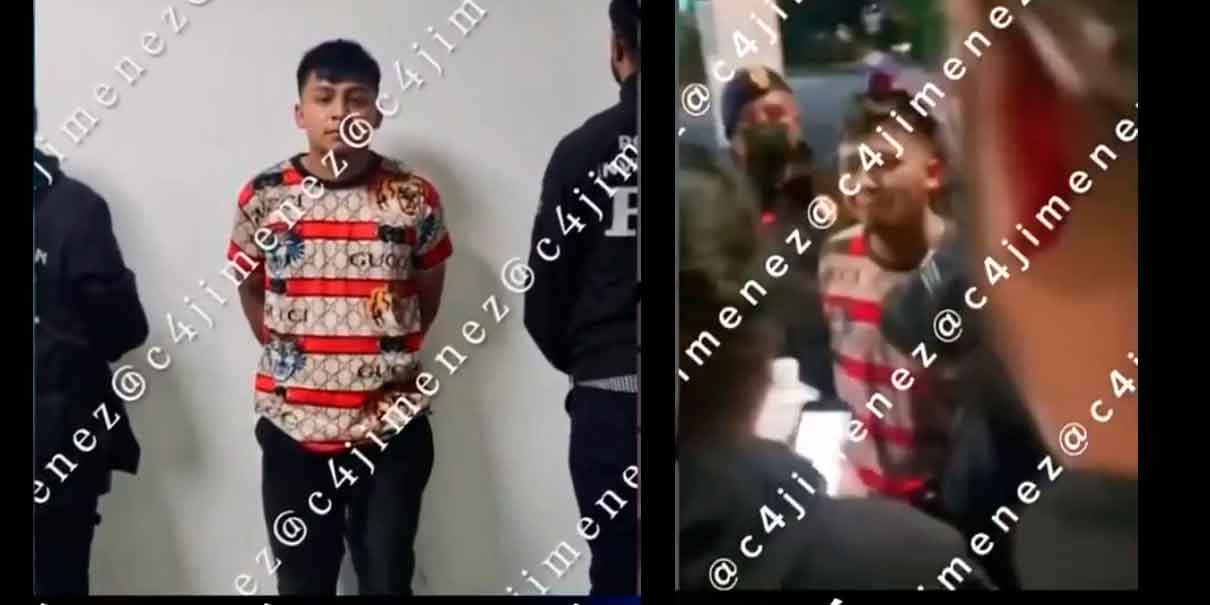 VIDEO. Tan matón y tan chillón. “El Donas” de La Anti Unión llora frente a su madre durante su captura