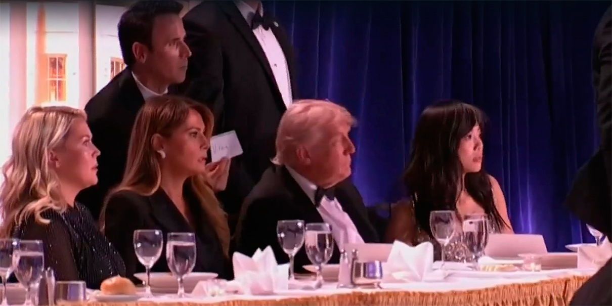 Tiroteo en Cena de Corresponsales: evacuan a Trump