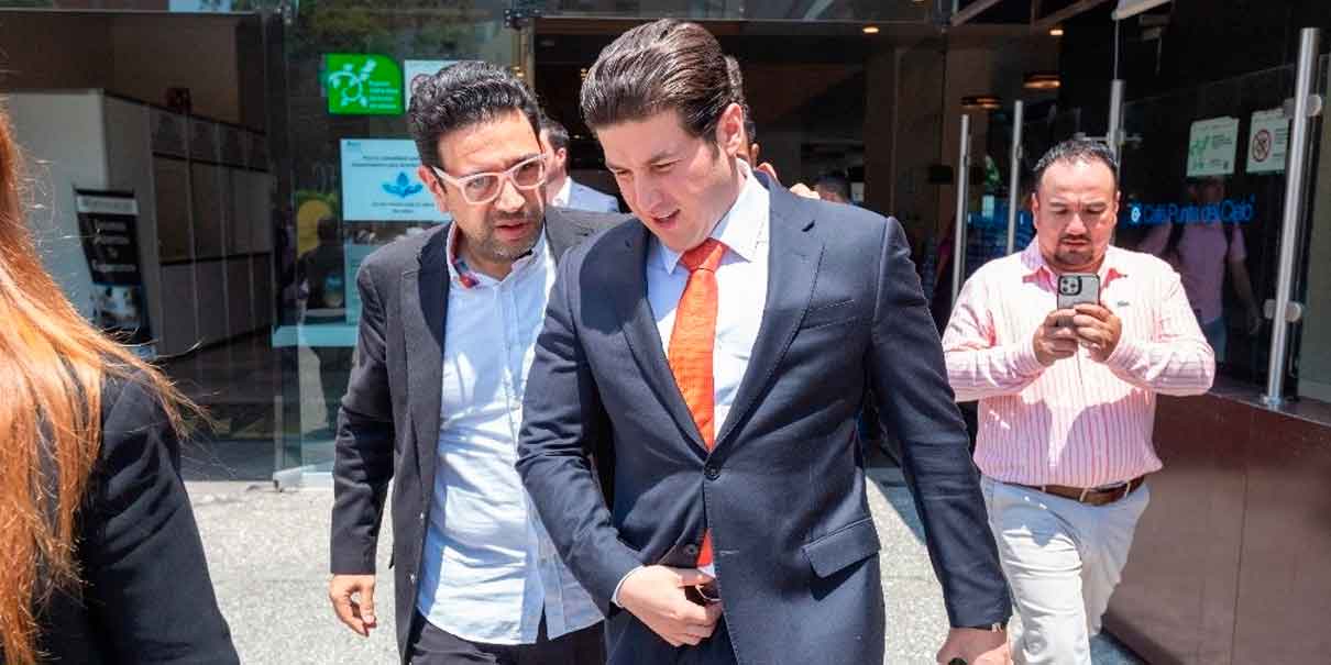 Samuel García bajo investigación de la FGR por presunto lavado de más de mil millones en Nuevo León