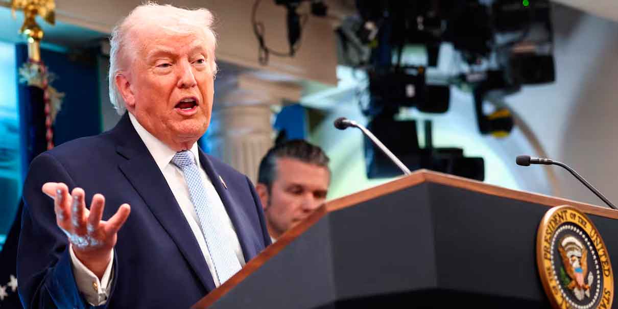 Trump frena ataque a Irán: da 2 semanas para negociar apertura del estrecho de Ormuz