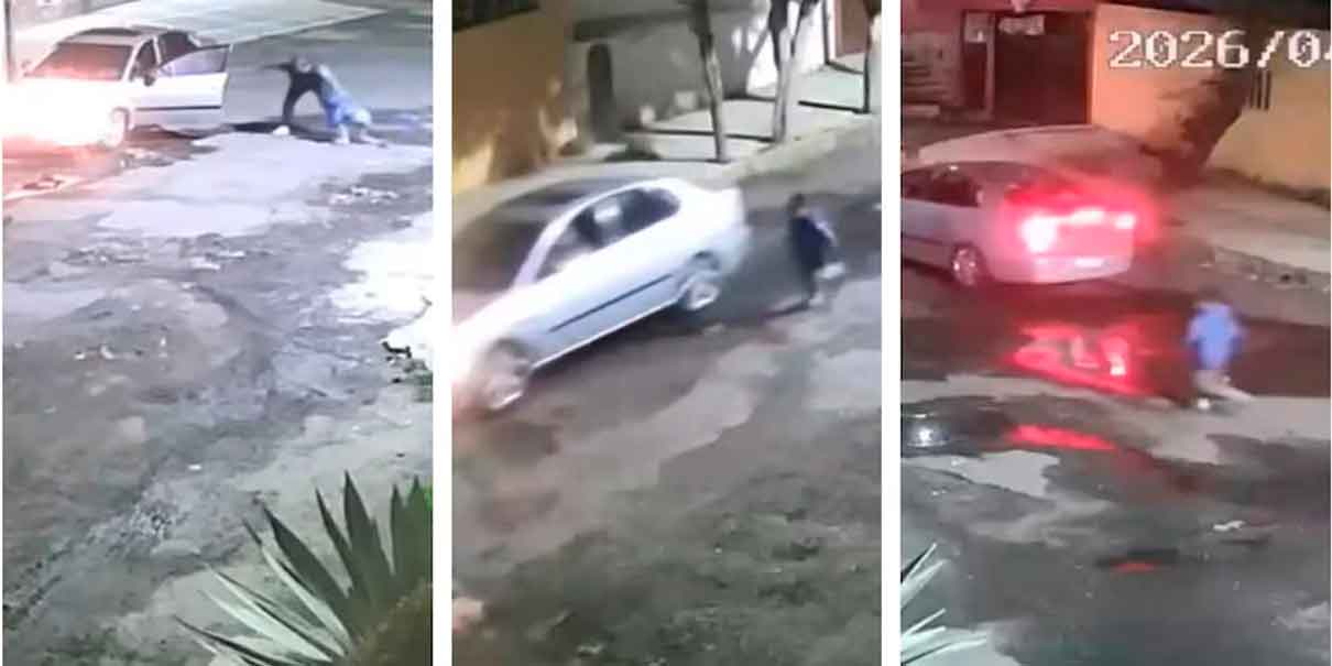 Video en CDMX desata polémica: captan a hombre que deja a un niño en la calle y huye