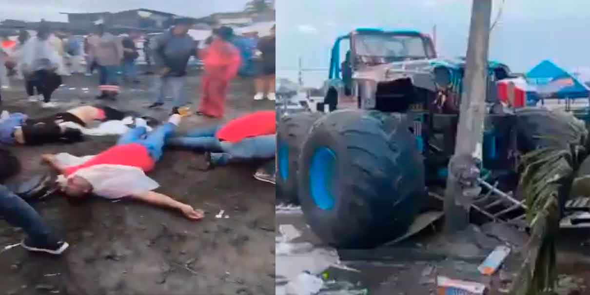 IMÁGENES SENSIBLES. Tragedia en show de Monster Truck en Colombia deja 3 muertos y 40 heridos