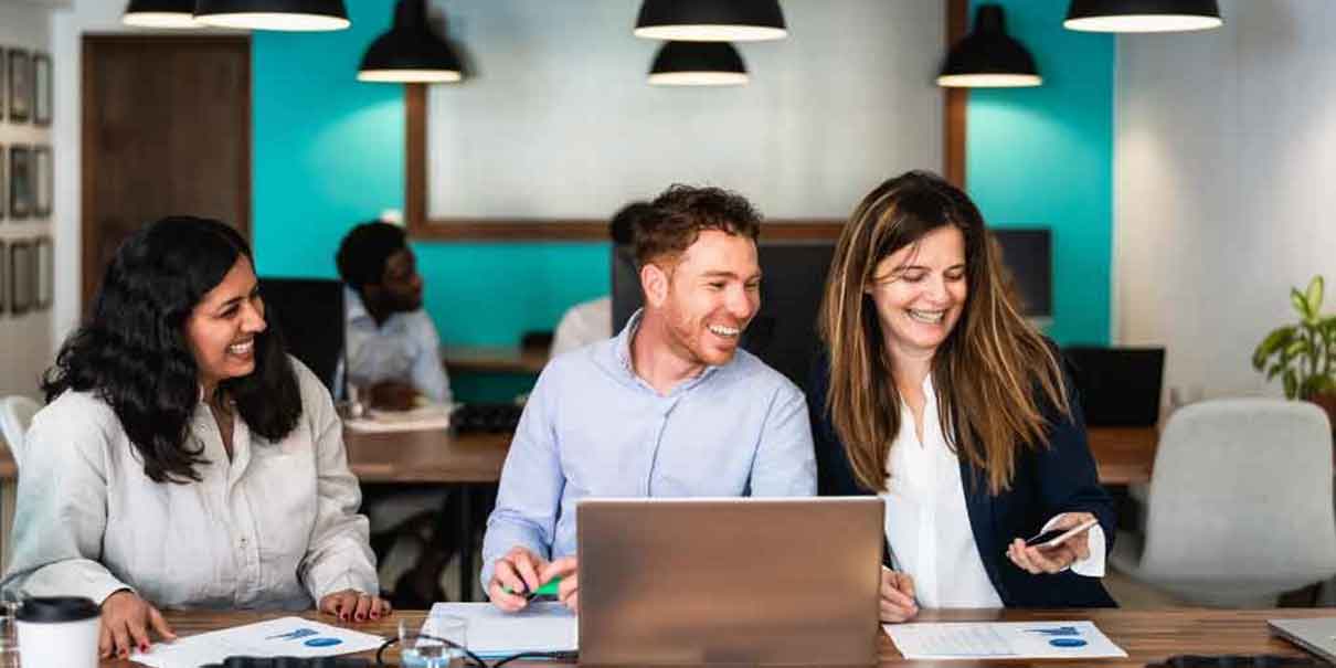 Amigos en el trabajo